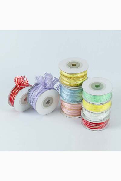 Meidi Packing Meidi Panglica Fundita Rapid Sclipici, 1 cm latime, 25 y lungim...