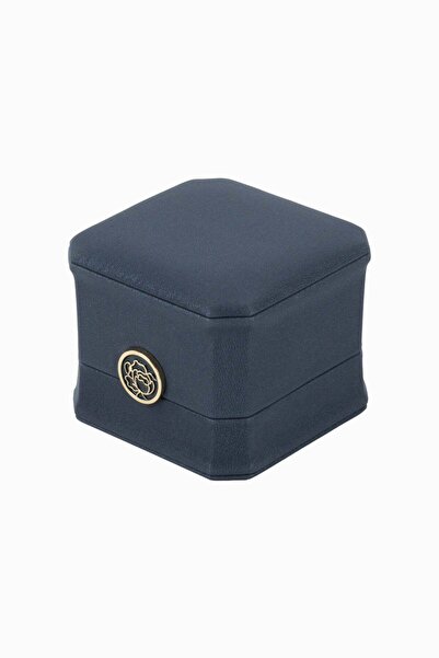 Meidi Packing Meidi Cutie bijuterii Set Gama Piele, 7.5x7.5x6 cm - Bleumarin ...