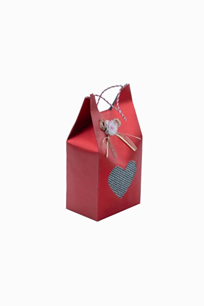 Meidi Packing Meidi Folded Mesh Gift Box, 15x10x29 cm - Red - Set of 24 pcs