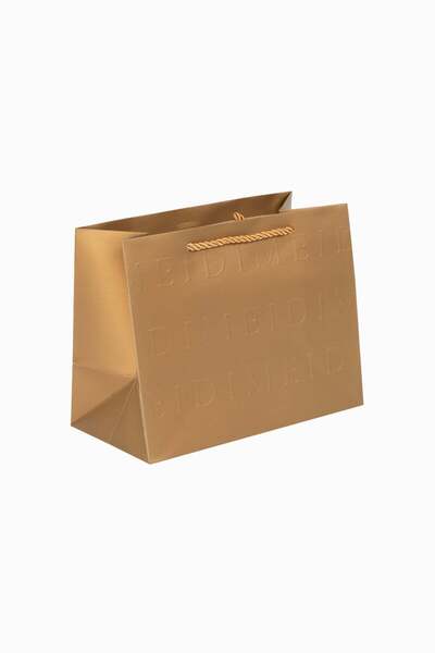 Meidi Packing Meidi Pungi cadou carton 23x18x12 cm Auriu - Set 20 buc