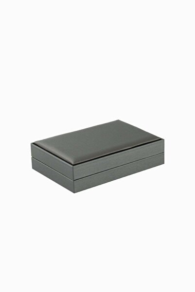 Meidi Packing Meidi Jewelry Box Set Gama Leather, 11x16x4.5 cm - Gray - 1 piece