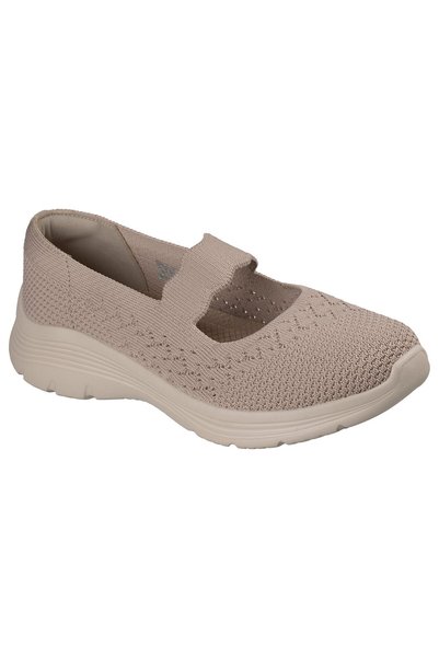 SKECHERS Pantofi dama sport BEDFORD CHEERFUL GLOW 159252-TAUPE-39