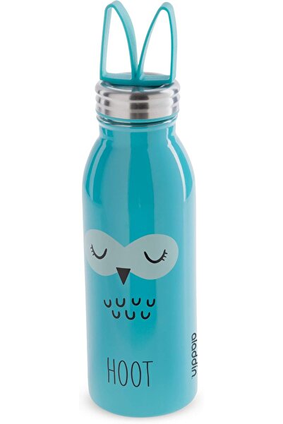 Aladdin Zoo Thermavac™ Stainless Steel Water Bottle 0.43L Owl – Soft silicone...