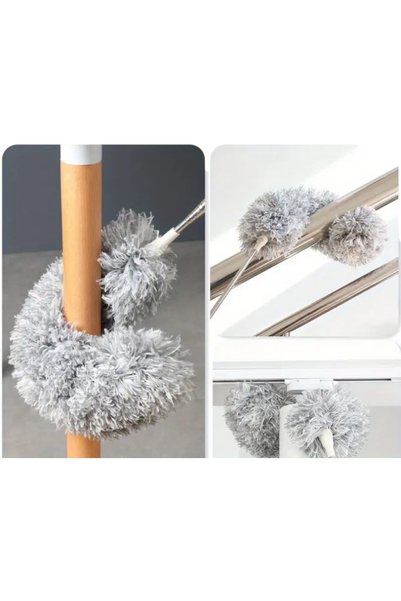 Şahane Pazar Extendable and Shortenable Long Handle Dust Cleaning Brush Shn-3367