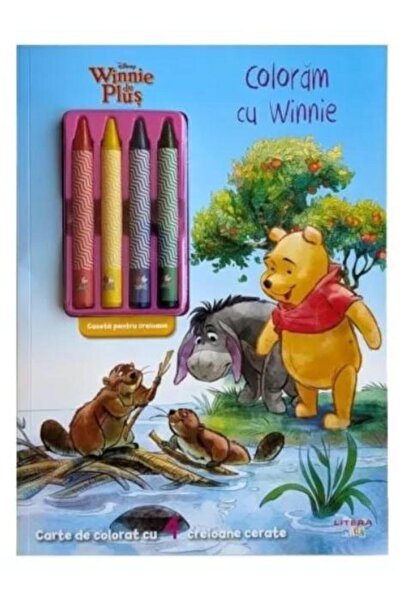 Editura Litera Disney Winnie de Plus. Coloram cu Winnie. Carte de