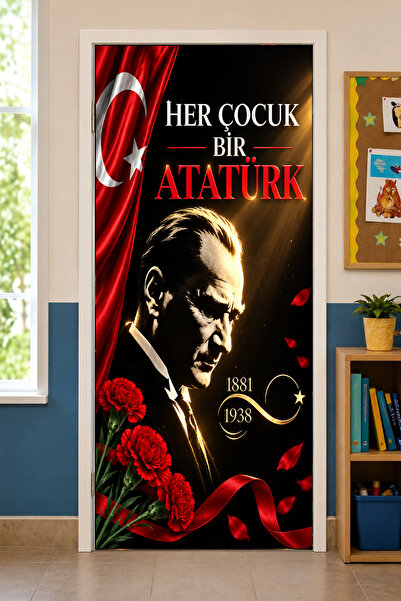 PROMISEBACKDROP2 190x75cm Ελαστική διακόσμηση πόρτας σχολικών τάξεων, 10 Νοεμ...