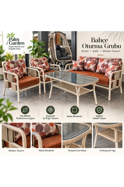 PALM GARDEN MİRA OTURMA GRUBU