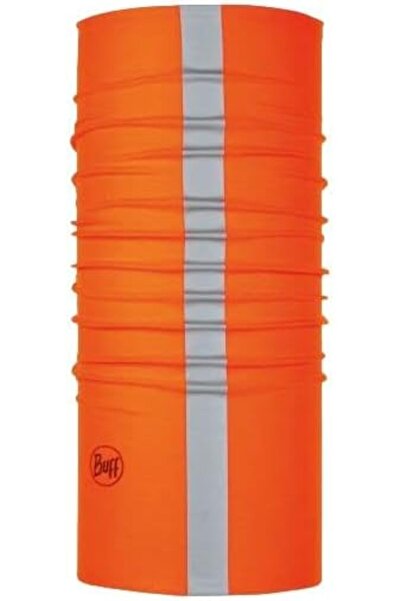 Buff ® CoolNet UV® Multifunctional Headwear/Neckwear (R-Solid Orange Fluor) -...