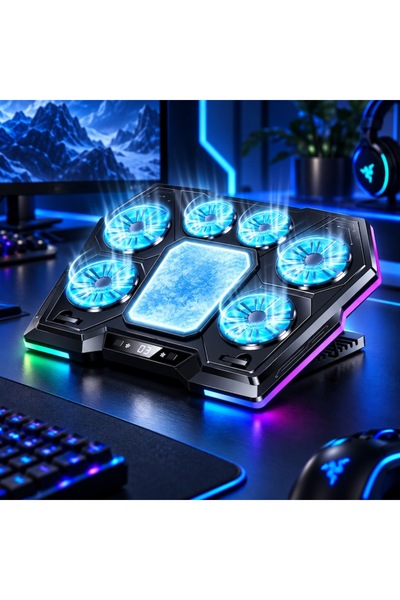 SMART GADGETS C&A Ψύκτης φορητού υπολογιστή για gaming, Βάση ψύξης φορητού υπ...