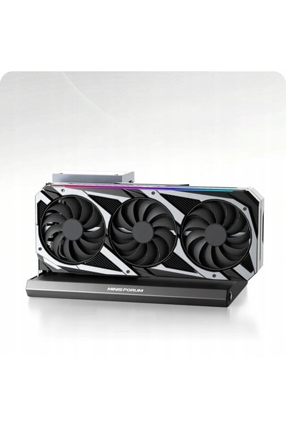 Minisforum Stație de andocare DEG1 pentru PC și laptop, PCIe4.0, 64 GT/s, minimalistă, 185x50x200mm