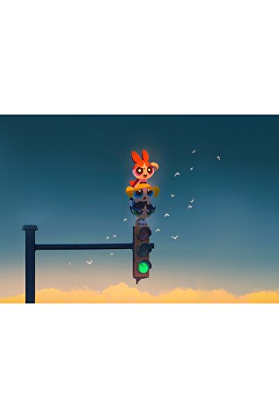 OEM Αφίσα Powerpuff Girls Minimal 5k, 61x90 εκ., poster3376