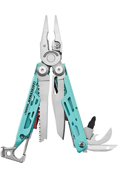 Leatherman Signal Peg Multi Tool, Aqua/Silver