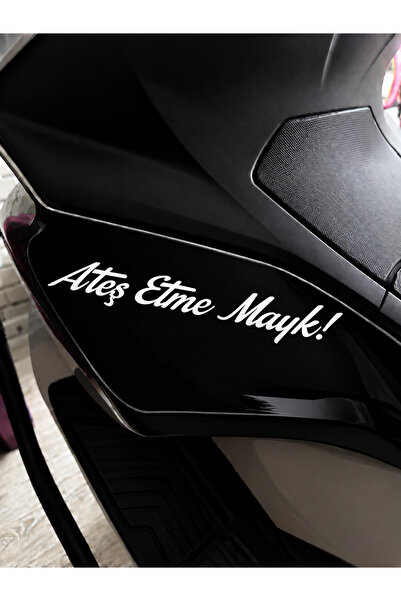 Mavera Stickers Don'T Shoot, Mayk! Sticker Motorcycle and Car 20cm (1 Piece) ...