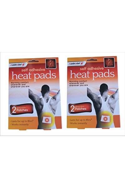 Masterplast Set de 4 comprese termice autoadezive pentru ameliorarea durerii