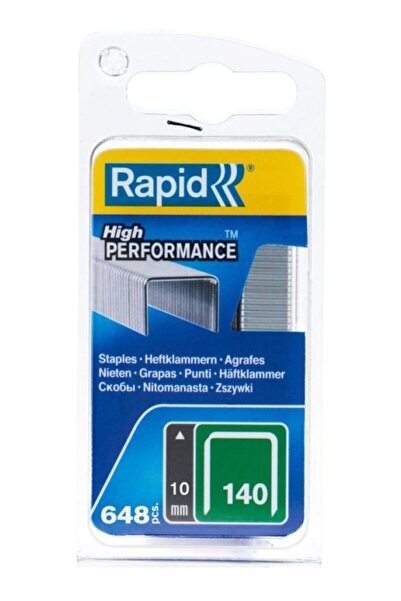 Rapid 140 capse, 10 mm, 648 bucăți, capse pentru capsatoare, capse în stoc