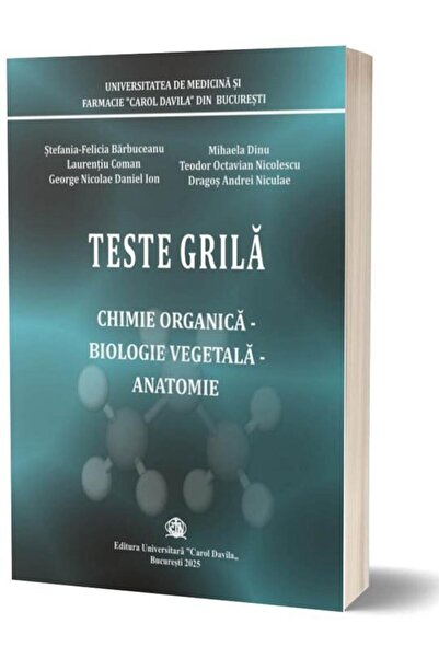 Generic Brand Teste grila. Chimie organica. Biologie vegetala. A