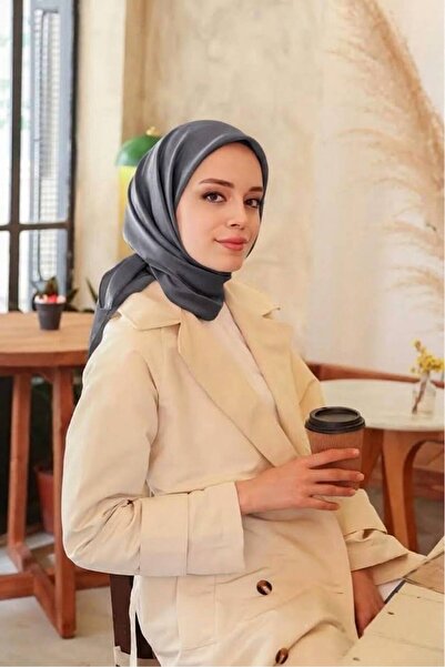 ALDAIYR Reyon Eşarp Saten dokılu 95x95