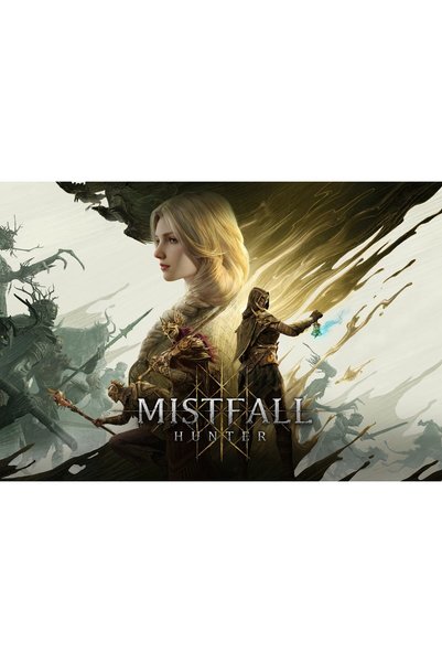 OEM Постер Mistfall Hunter 4k, 61x90 см, poster3411