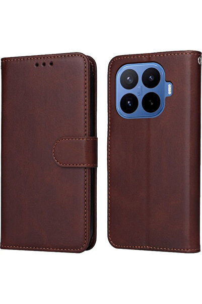 OEM Θήκη Πορτοφόλι με Βάση Xiaomi 17t Pro Καφέ
