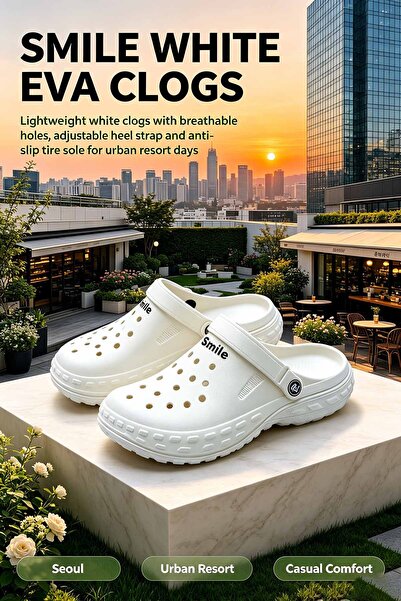 NajdEva Shop Urban Chic EVA Clogs - Lightweight & Breathable Design