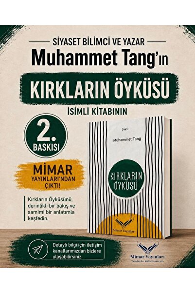 Kırkların Öyküsü, Muhammet Tang, Mimar Yayınları, Öykü