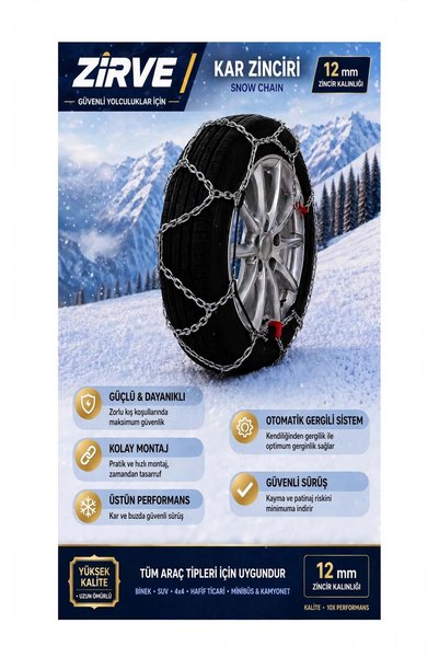 Uğur Takmatik Patinaj Zincir 235/70x15