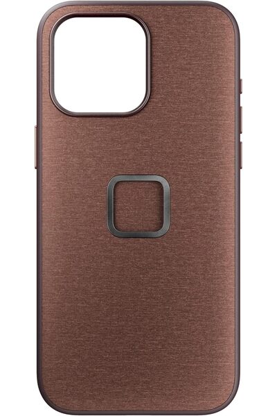Peak Design Mobile Everyday Fabric iPhone 15 Pro Max v2 Redwood