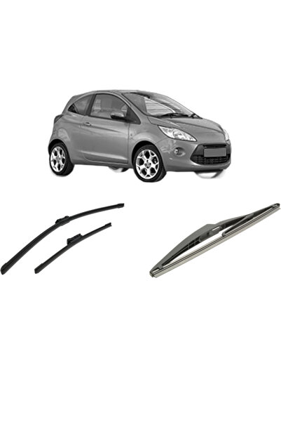 Bosch Set de 3 ștergătoare pentru FORD KA (RU8) 2008-2016, pentru parbriz și ...