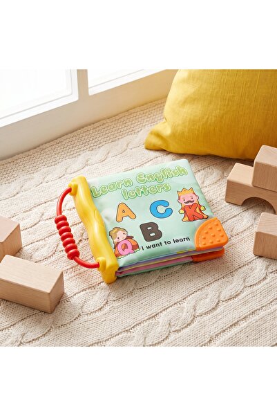 CozyNook Baby Soft Cloth Book, ABC Sensory Early Learning Activity Book with ...