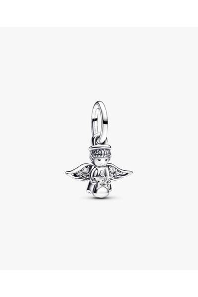 ELADORA Shimmering Angel Dangle Charm