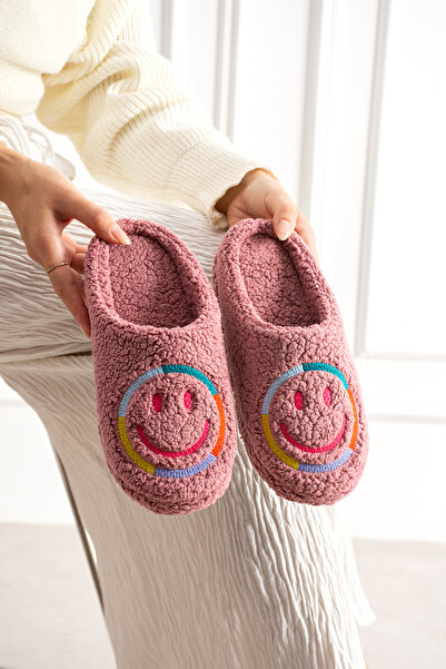 ModaMert Women's Rose Dried Rose Embroidered Comfortable and Useful Non-Slip ...