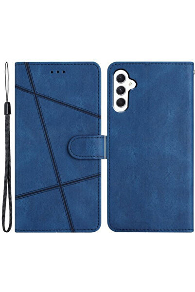 OEM Mount Design Πορτοφόλι Μπλε (Samsung Galaxy A56 5G)
