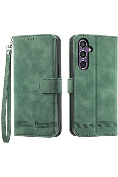 OEM Dierfeng Df-03 Πορτοφόλι Πράσινο (Galaxy S25)