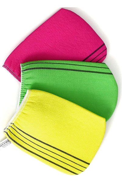 Sunscreen Exfoliating Bath Towel, Korean Exfoliating Towel, Exfoliating Showe...