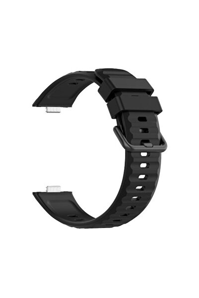 OEM Λουράκι σιλικόνης Huawei Watch Fit 5 Pro Fit 5 Fit 4 Μαύρο