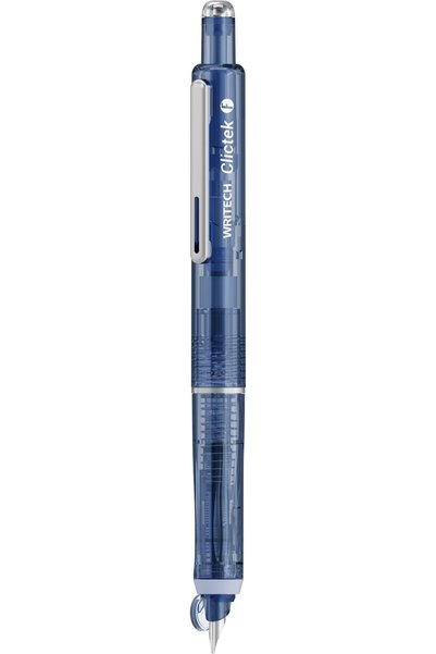 Writech Stilou retractabil M corp albastru cu cuti