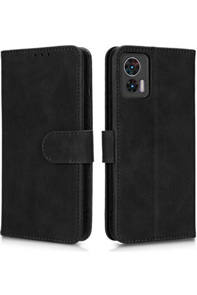 OEM Πορτοφόλι Συνθετικό Δέρμα Μαύρο (Motorola Edge 30 Neo 5G)