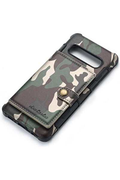 OEM Υβριδική Πλαστική Πίσω Θήκη Χακί (Galaxy S10) Κωδικός: 101216505C