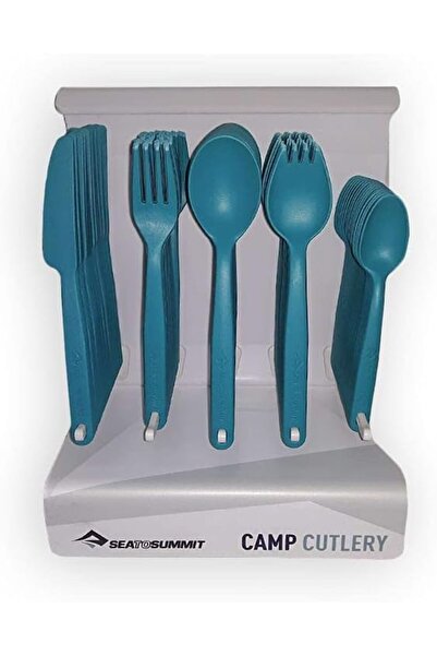 Sea to Summit Display-Camp Cutlery-Loaded with 25 Units of Each Utensil Kit, ...