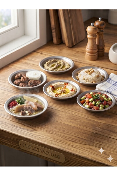 ALTAŞ AltaşKahvaltılık Çerezlik Paça Meze Yemek Salata Mama Tabağı 15 Cm Pasl...