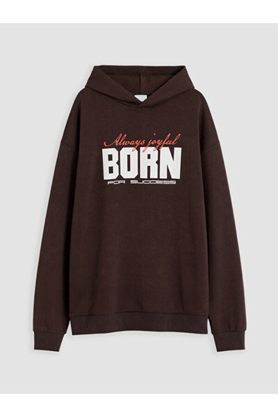 LC Waikiki Sparkling Choices from Shining Store Hooded Thick Boys' Sweatshirt