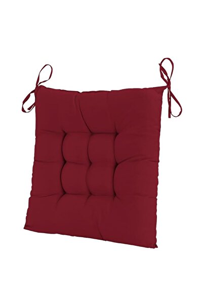 Noonedibs Perniță Scaun 40x40cm Bumbac, Husă Decorativă Terracotta, Reversibi...