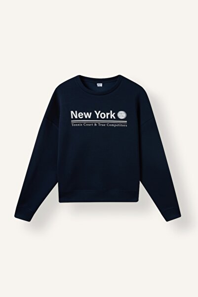 DeFacto Women's Sweat H4698Ax/In187 Indigo