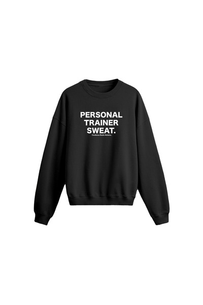 genosha Hanorac supradimensionat cu imprimeu Personal Trainer