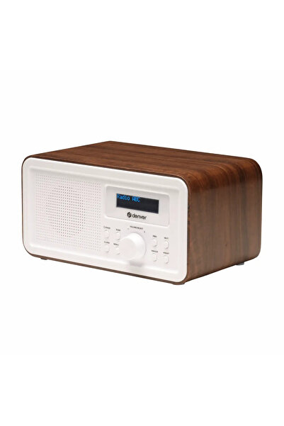 Denver Radio Portabil DAB-30DW DAB+/FM RMS 2W Lemn Închis la Culoare