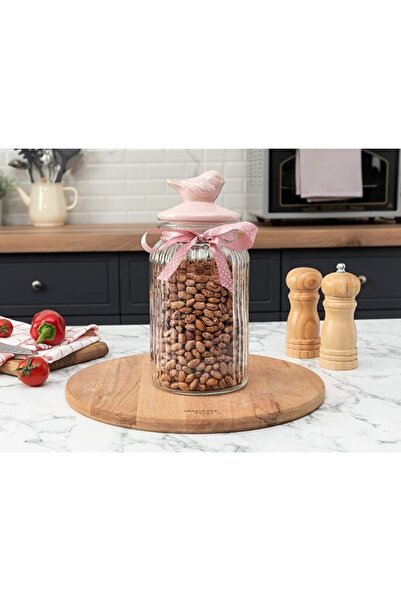 Madame Coco Adenya Basket Bird Jar Cylinder -Powder-1300 ml