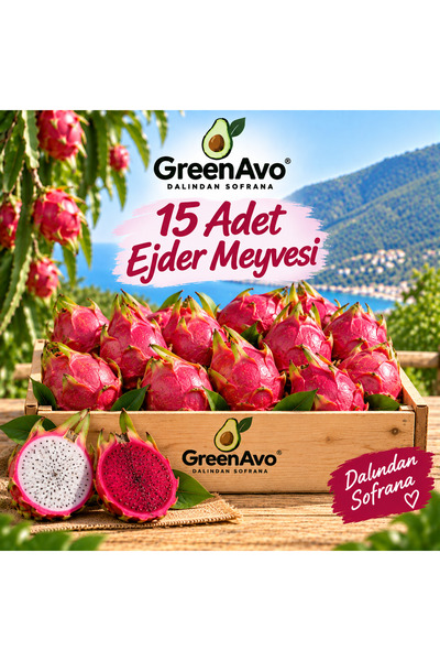 15 Adet Ejder Meyvesi (Pithaya) 200+gr