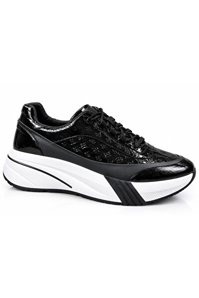 MARCOMEN 24217 Casual Erkek Siyah Deri Spor Ayakkabı