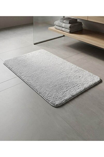 Özdilek طقم مرحاض رمادي ناعم 60x100+40x60