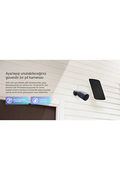 EZVIZ Eb3 4 Mp 2k Wi-Fi Güvenlik Kamerası